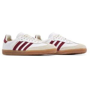 Adidas Sporty & Rich Samba OG “White Core Burgundy”